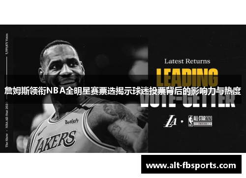 詹姆斯领衔NBA全明星赛票选揭示球迷投票背后的影响力与热度 詹姆斯领衔NBA全明星赛票选揭示球迷投票背后的影响力与热度